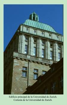 Edificio principal de la Universidad de Zurich