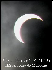 Eclipse del 3 de octubre de 2006 desde Alcal la Real