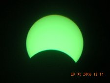 Eclipse parcial del 29 de marzo de 2006 desde el IES Antonio de Mendoza